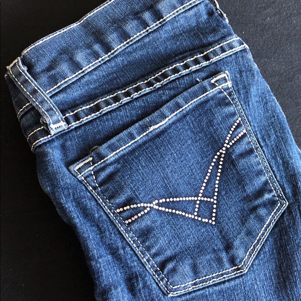 💙SALE Flying Monkey Bling Skinny Jeans size 0